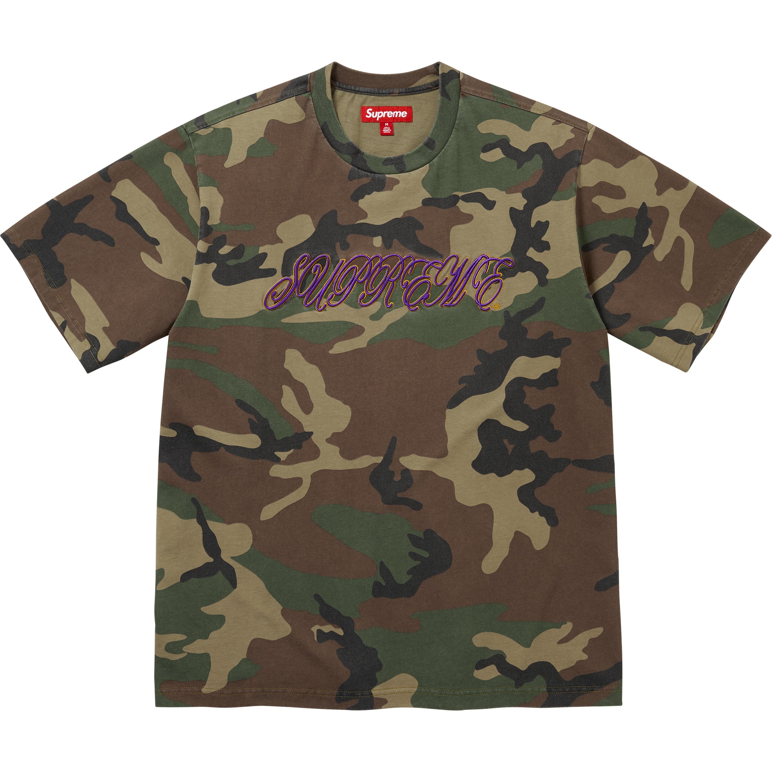 Raised Script S/S Top view 9